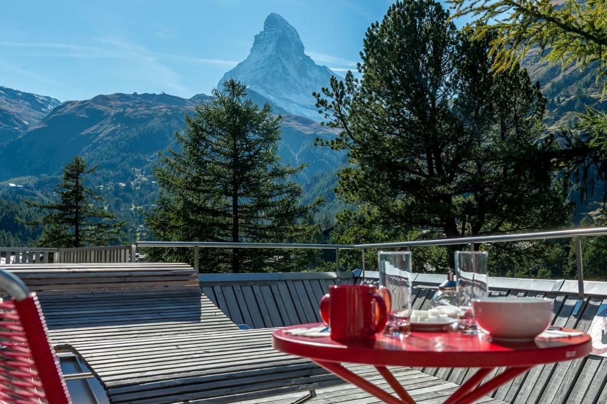 Legendaer Zermatt Lejlighedshotel Eksteriør billede